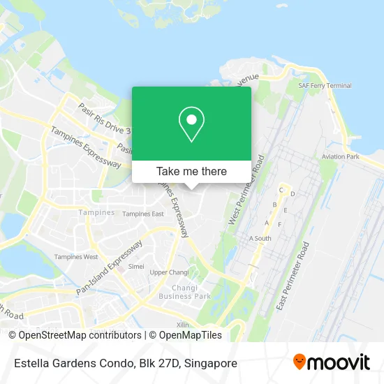 Estella Gardens Condo, Blk 27D map