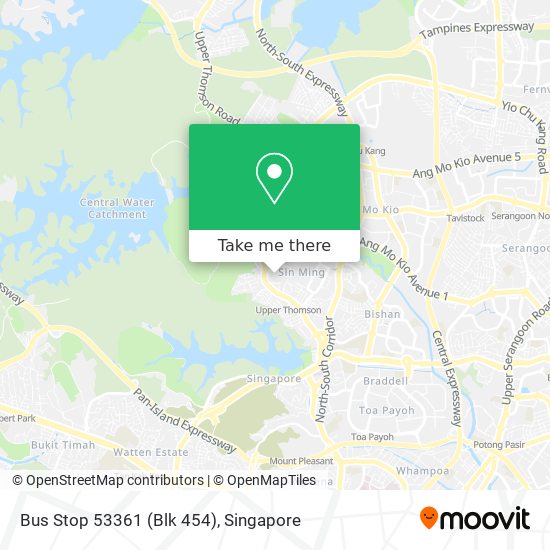 Bus Stop 53361 (Blk 454)地图