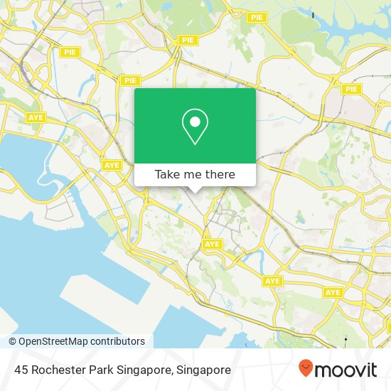 45 Rochester Park Singapore map