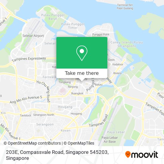 203E, Compassvale Road, Singapore 545203地图