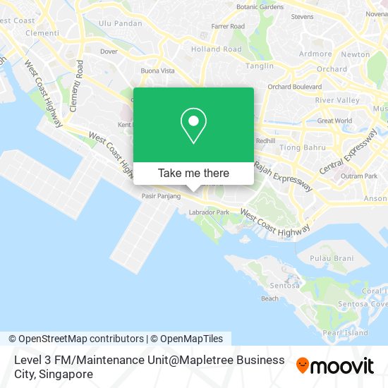 Level 3 FM / Maintenance Unit@Mapletree Business City map