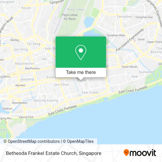 Bethesda Frankel Estate Church map