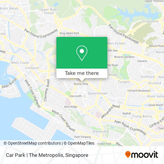 Car Park | The Metropolis地图