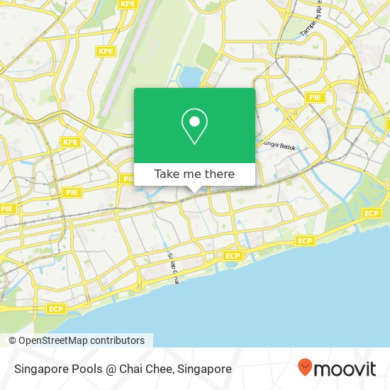 Singapore Pools @ Chai Chee map