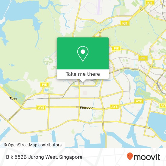 Blk 652B Jurong West map
