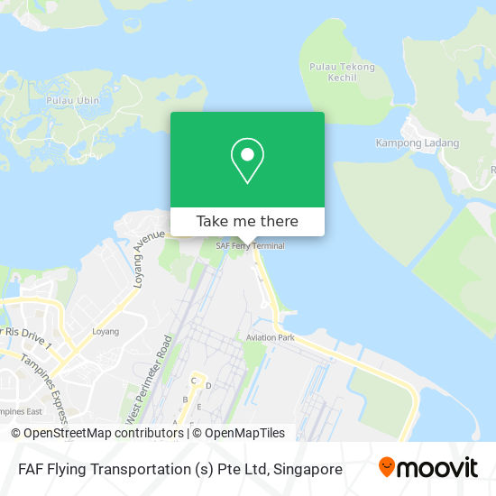 FAF Flying Transportation (s) Pte Ltd map