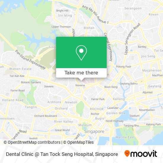 Dental Clinic @ Tan Tock Seng Hospital map