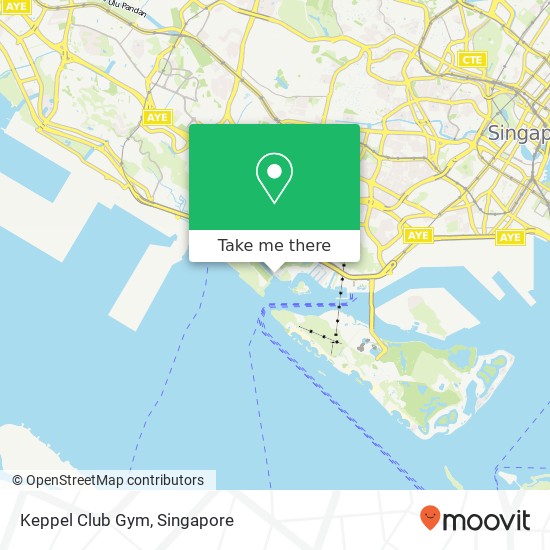 Keppel Club Gym map