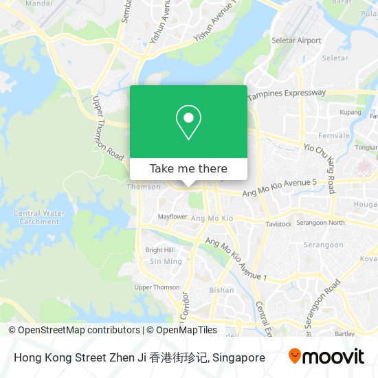 Hong Kong Street Zhen Ji 香港街珍记 map