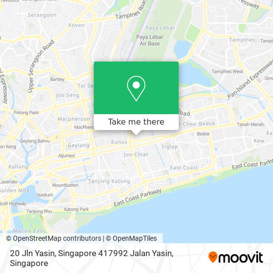 20 Jln Yasin, Singapore 417992 Jalan Yasin map