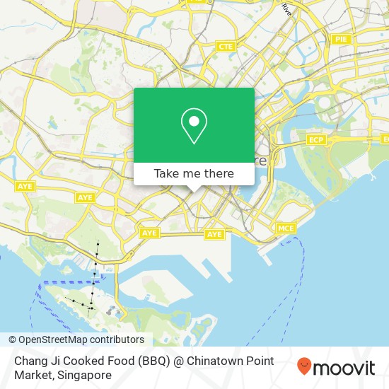 Chang Ji Cooked Food (BBQ) @ Chinatown Point Market map