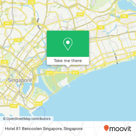 Hotel 81 Bencoolen Singapore地图