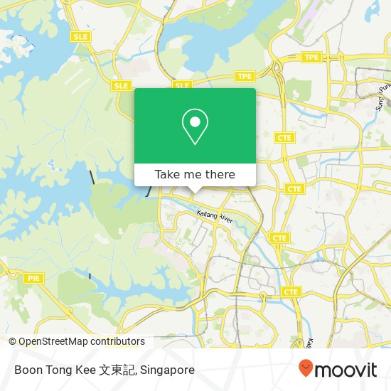 Boon Tong Kee 文東記 map