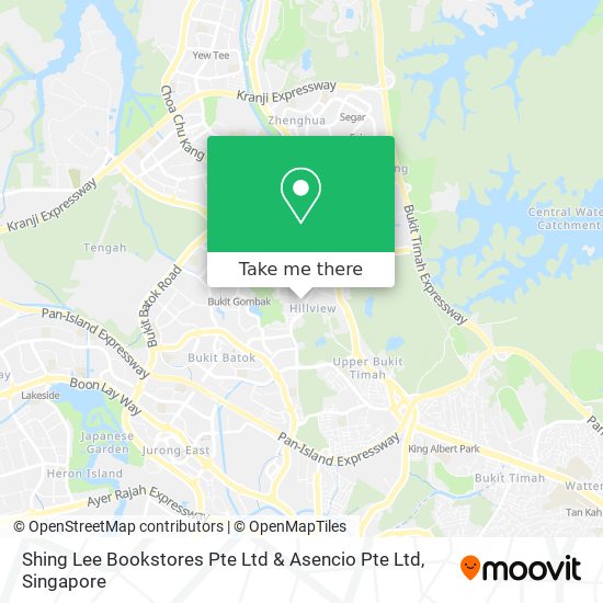 Shing Lee Bookstores Pte Ltd & Asencio Pte Ltd地图