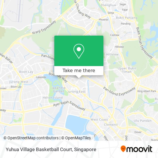 Yuhua Village Basketball Court map