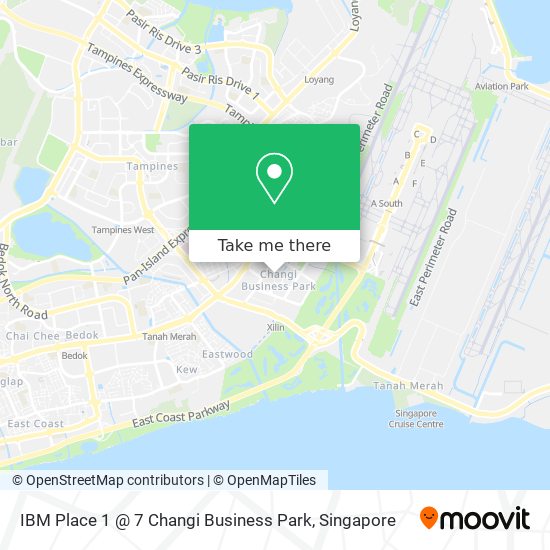 IBM Place 1 @ 7 Changi Business Park map