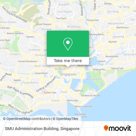 SMU Administration Building map