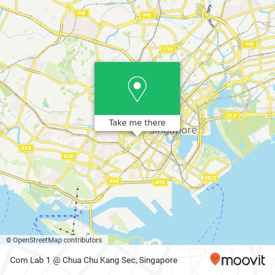 Com Lab 1 @ Chua Chu Kang Sec map
