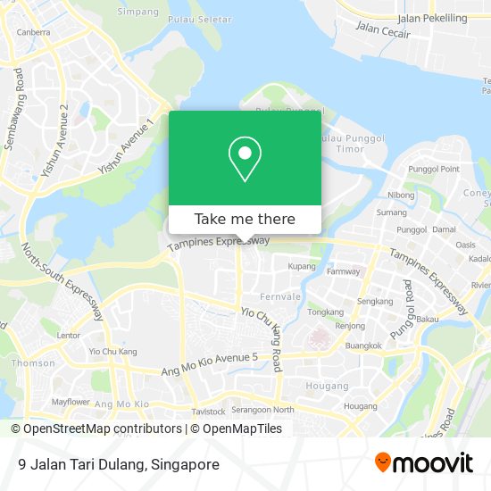 9 Jalan Tari Dulang map