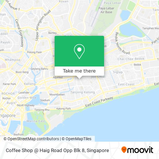 Coffee Shop @ Haig Road Opp Blk 8 map