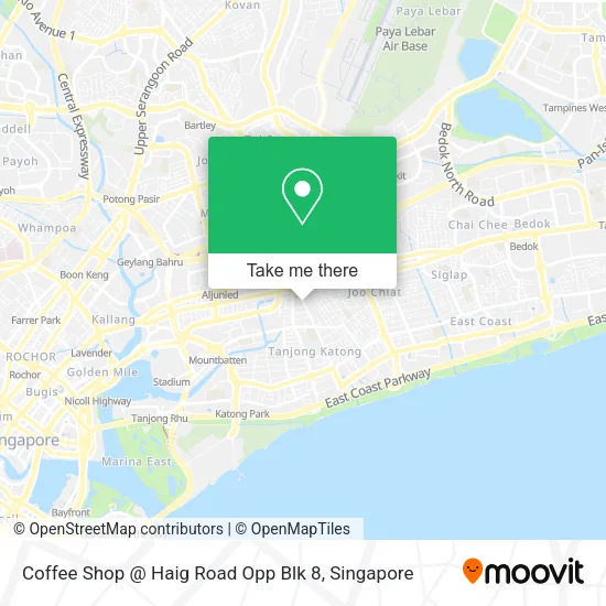 Coffee Shop @ Haig Road Opp Blk 8 map