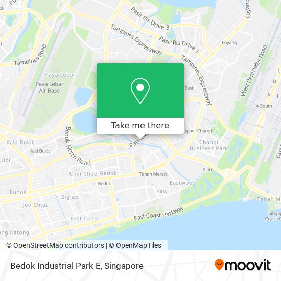 Bedok Industrial Park E map