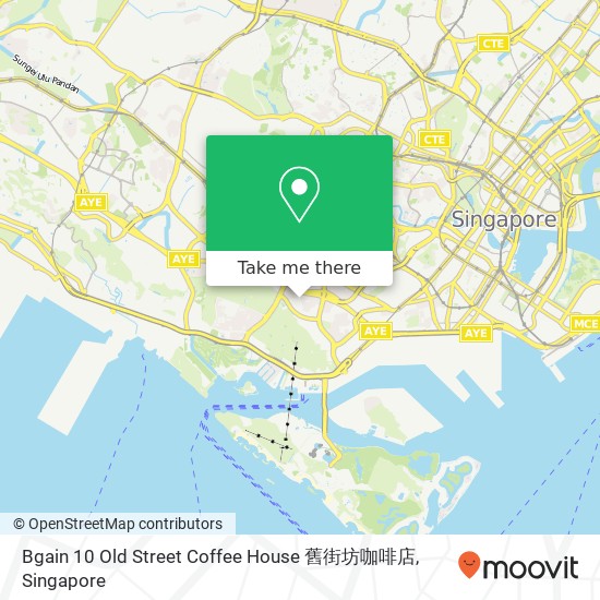 Bgain 10 Old Street Coffee House 舊街坊咖啡店地图