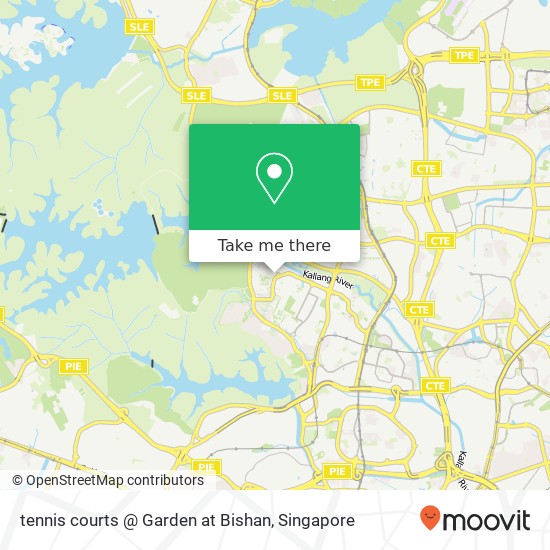 tennis courts @ Garden at Bishan map