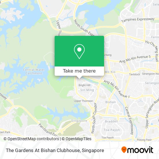 The Gardens At Bishan Clubhouse map
