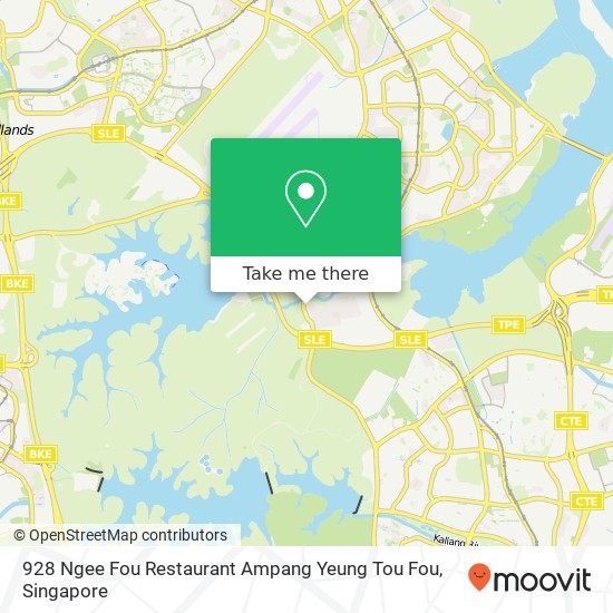 928 Ngee Fou Restaurant Ampang Yeung Tou Fou map