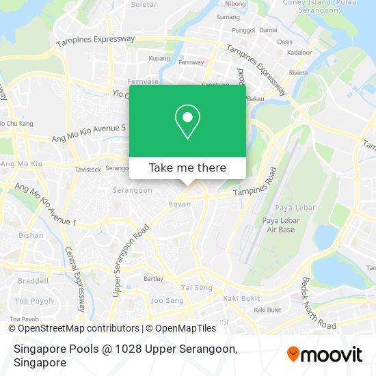 Singapore Pools @ 1028 Upper Serangoon map