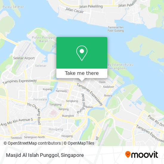 Masjid Al Islah Punggol map