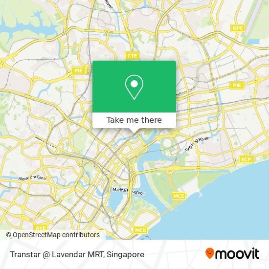 Transtar @ Lavendar MRT地图