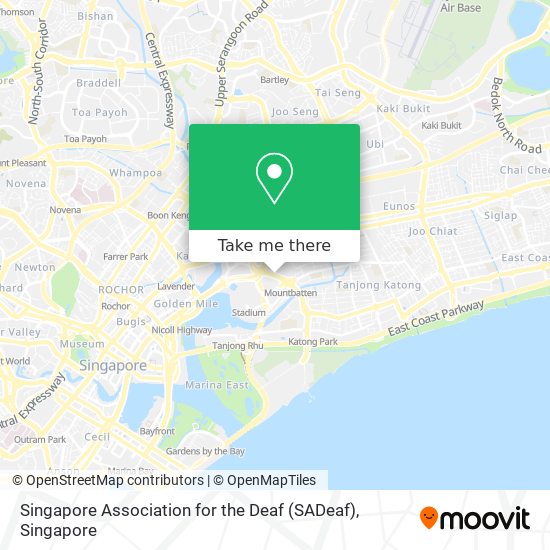 Singapore Association for the Deaf (SADeaf)地图