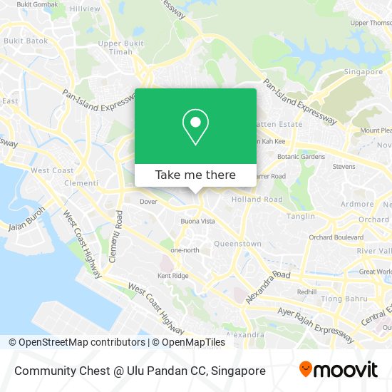 Community Chest @ Ulu Pandan CC map
