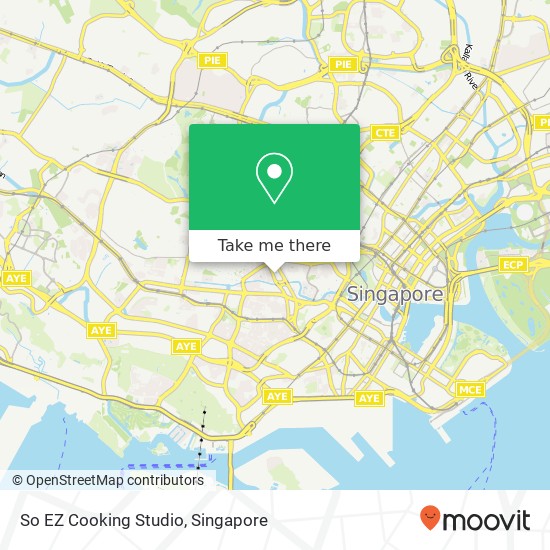 So EZ Cooking Studio map