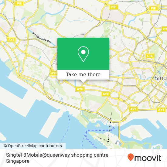 Singtel-3Mobile@queenway shopping centre地图