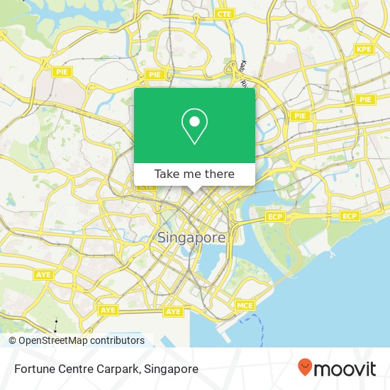 Fortune Centre Carpark地图