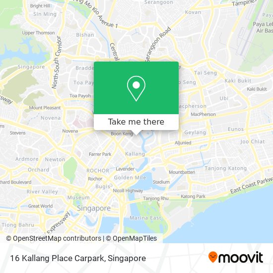16 Kallang Place Carpark map