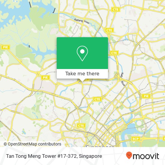 Tan Tong Meng Tower #17-372 map