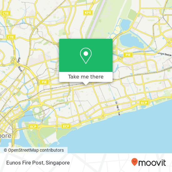 Eunos Fire Post map