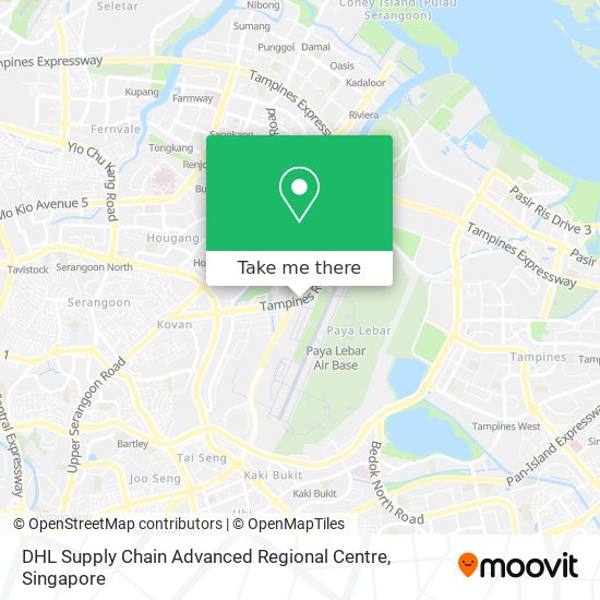 DHL Supply Chain Advanced Regional Centre map