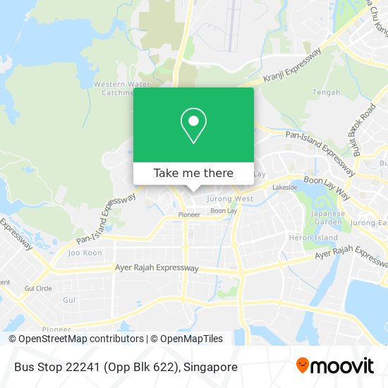 Bus Stop 22241 (Opp Blk 622) map