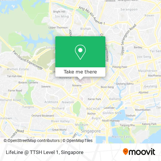 LifeLine @ TTSH Level 1地图