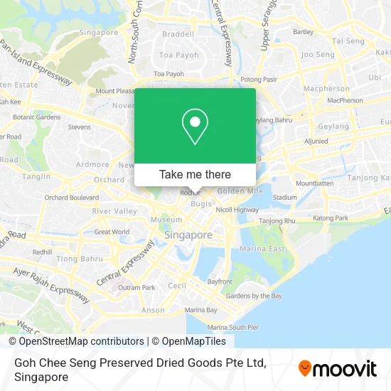 Goh Chee Seng Preserved Dried Goods Pte Ltd map