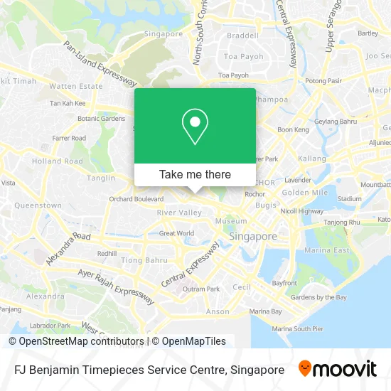 FJ Benjamin Timepieces Service Centre地图