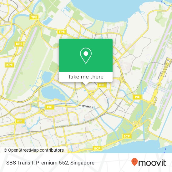 SBS Transit: Premium 552 map