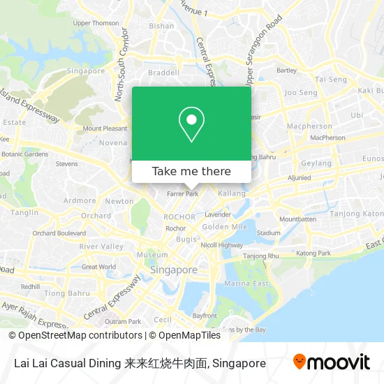 Lai Lai Casual Dining 来来红烧牛肉面 map