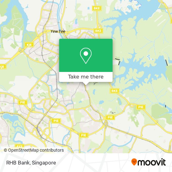 RHB Bank map