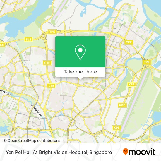 Yen Pei Hall At Bright Vision Hospital map